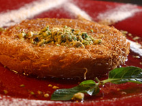 קונאפה טורקית של מסעדת טיקה