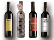 מגוון של 1500 סוגי יינות