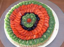 פאי שהוא חגיגת פירות - התמונה באדיבות טארטן