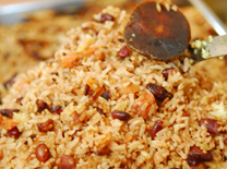 אורז במגוון צורות הגשה