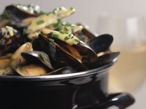 קדירה פירות ים ממסעדת פורלין