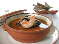 קדירה פירות ים ממסעדת פורלין