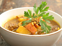 מרק גולש של מסעדת  ננה