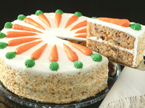 עוגת גזר. ללקק את האצבעות