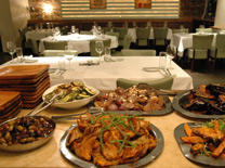 ארוחת חג בלי החלק של המטבח