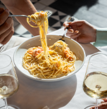 מנת פסטה-קיטשן מודיעין בראסרי