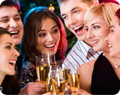 מסיבות, הופעות ולשתות