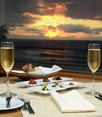 אוליב ליף - תפריט גורמה עם נוף לים