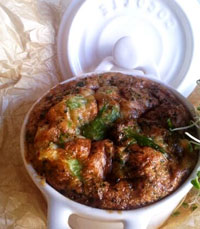 קיש פטריות, כרישה וגבינות - סופיה