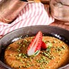 כנאפה עם תות למעלה